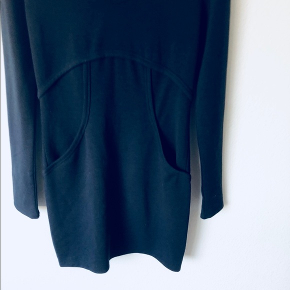 T Alexander Wang Dress navy pockets L NWT - Picture 2 of 6